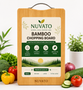 Nuvato Bamboo Chopping Board – Premium Kitchen Cutting Board