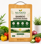 Nuvato Bamboo Chopping Board – Premium Kitchen Cutting Board