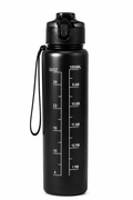 Nuvato 1L Motivational Water Bottle with Straw & Time Marker