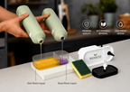 Nuvato 3-in-1 Soap Dispenser – Liquid Soap, Dishwash & Lotion Dispenser